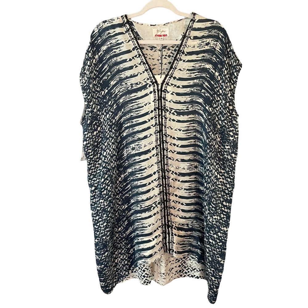 Johnny Was Biya Silk tunic XS NWT